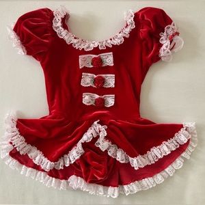 NOT AVAILABLE Red leotard size SC